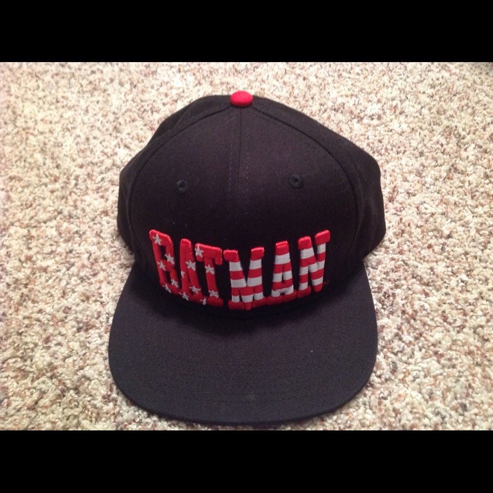 Batman Six Flags Baseball Cap, Stars and Stripes
